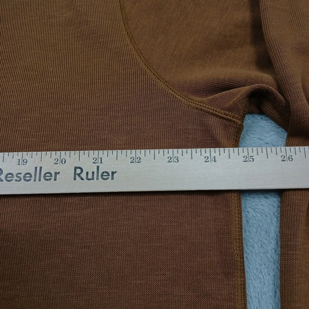 Banana Republic Sweater Mens XL Brown Crew Neck Preppy Pullover NWT